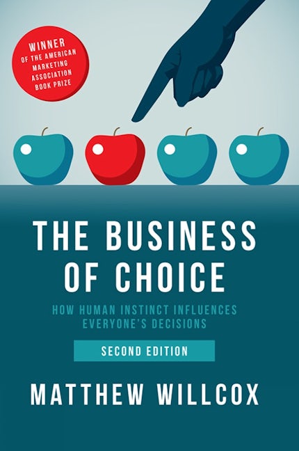 Book cover image for The Business of Choice ISBN: 9781839820717